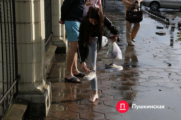 ​Потоп на Балковской и не только: последствия мощного ливня в Одессе. Фото