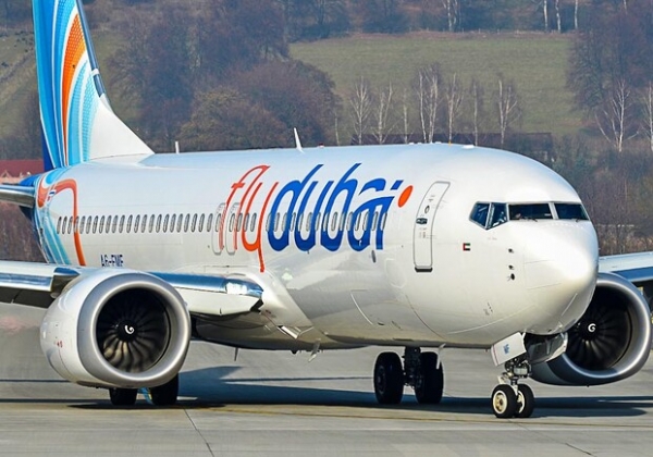Пробка в Одесском аэропорту: пилот самолета Flydubai заблокировал проезд 