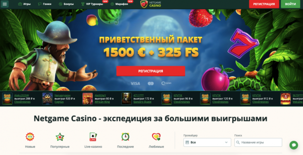 Загальний огляд спеціальних пропозицій від інтернет- казино Нетгейм