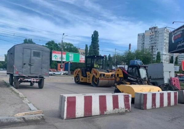 В Одессе стартовал cезон ремонт дорог: начали с турбокольца на Заболотного