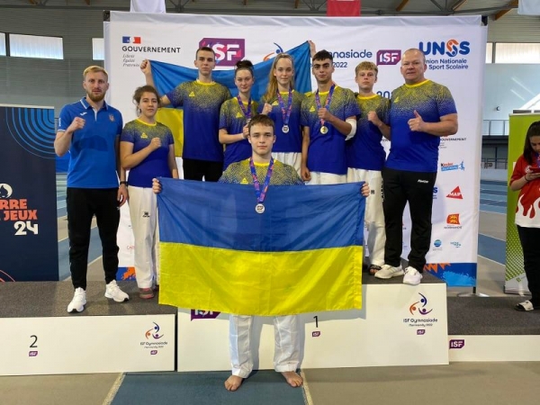 Юные спортсмены Одесской области завоевали 5 медалей Всемирной гимназиады