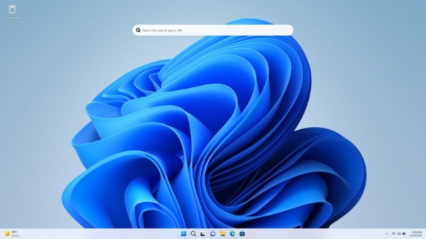 Microsoft тестирует виджет поисковой строки в Windows 11