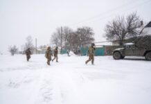Карта боевых действий в Украине 18 февраля