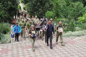 В Одесской области попрощались с погибшим защитником Василием Пелеваном