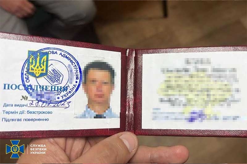 Працював на окупантів і їздив на «навчання» до москви: СБУ затримала чинного посадовця Херсонської ОВА