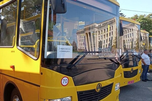 Одесская область получила вторую партию новых автобусов