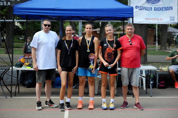 Баскетбол. В Одесі відбувся фінал чемпіонату області з баскетболу 3х3