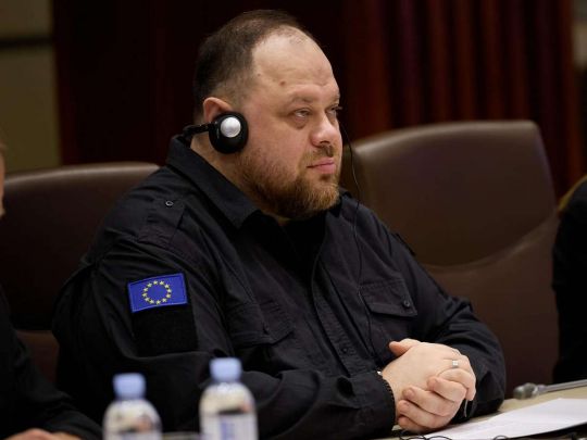 «Істеричний стогін окремих народних депутатів»: Стефанчук висловився про ситуацію зі скасуванням закордонних відряджень представників «ЄС»