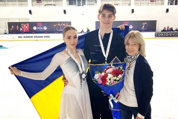 Фігурне катання. Українські спортсмени завоювали срібні медалі на етапі юніорського «Гран-прі»