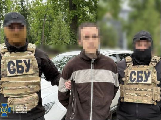 Затримано коригувальника російських ударів по Києву